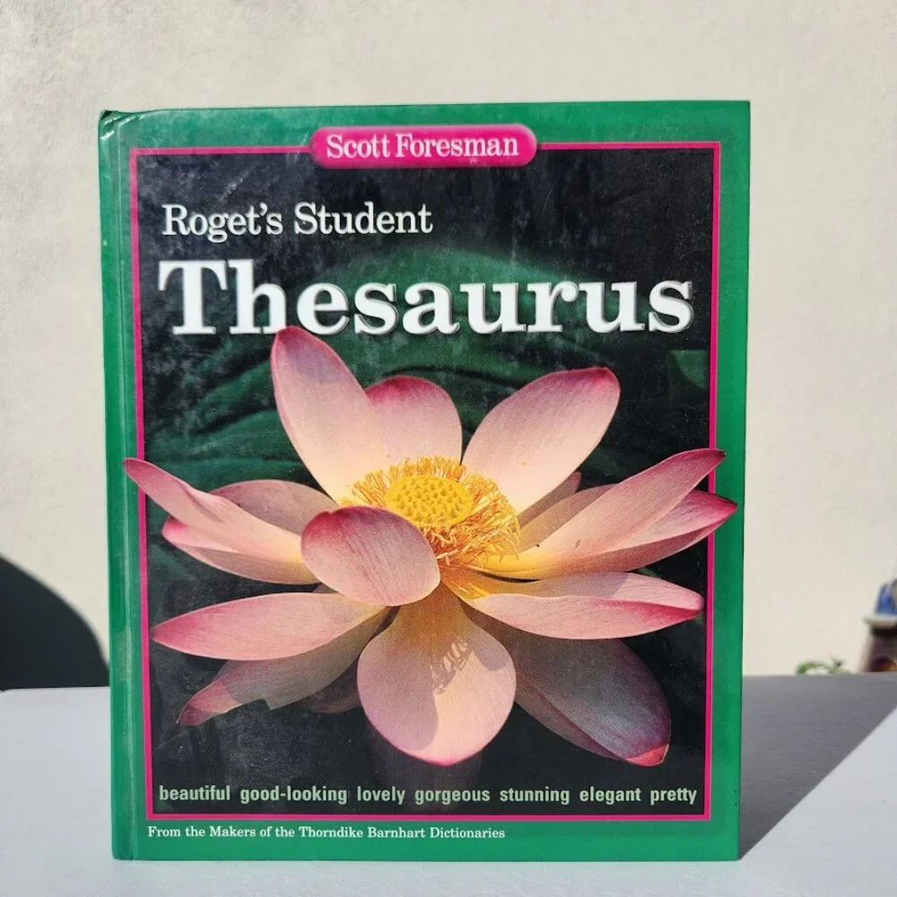 Scott Foresman Roget's Student Thesaurus Dictionary Hardcover School Writing Sup